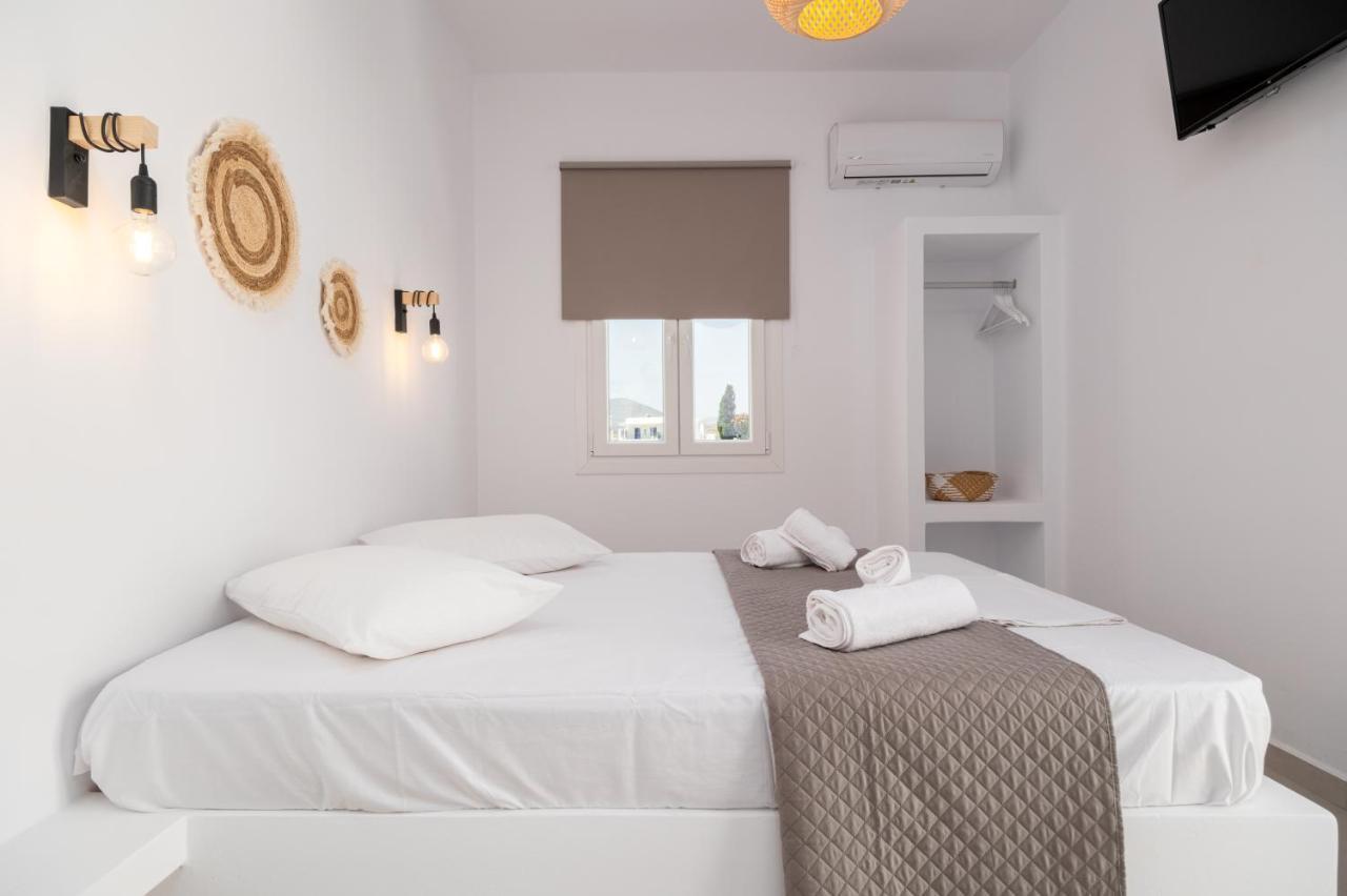 Althea Paros Aparthotel Náusza Kültér fotó