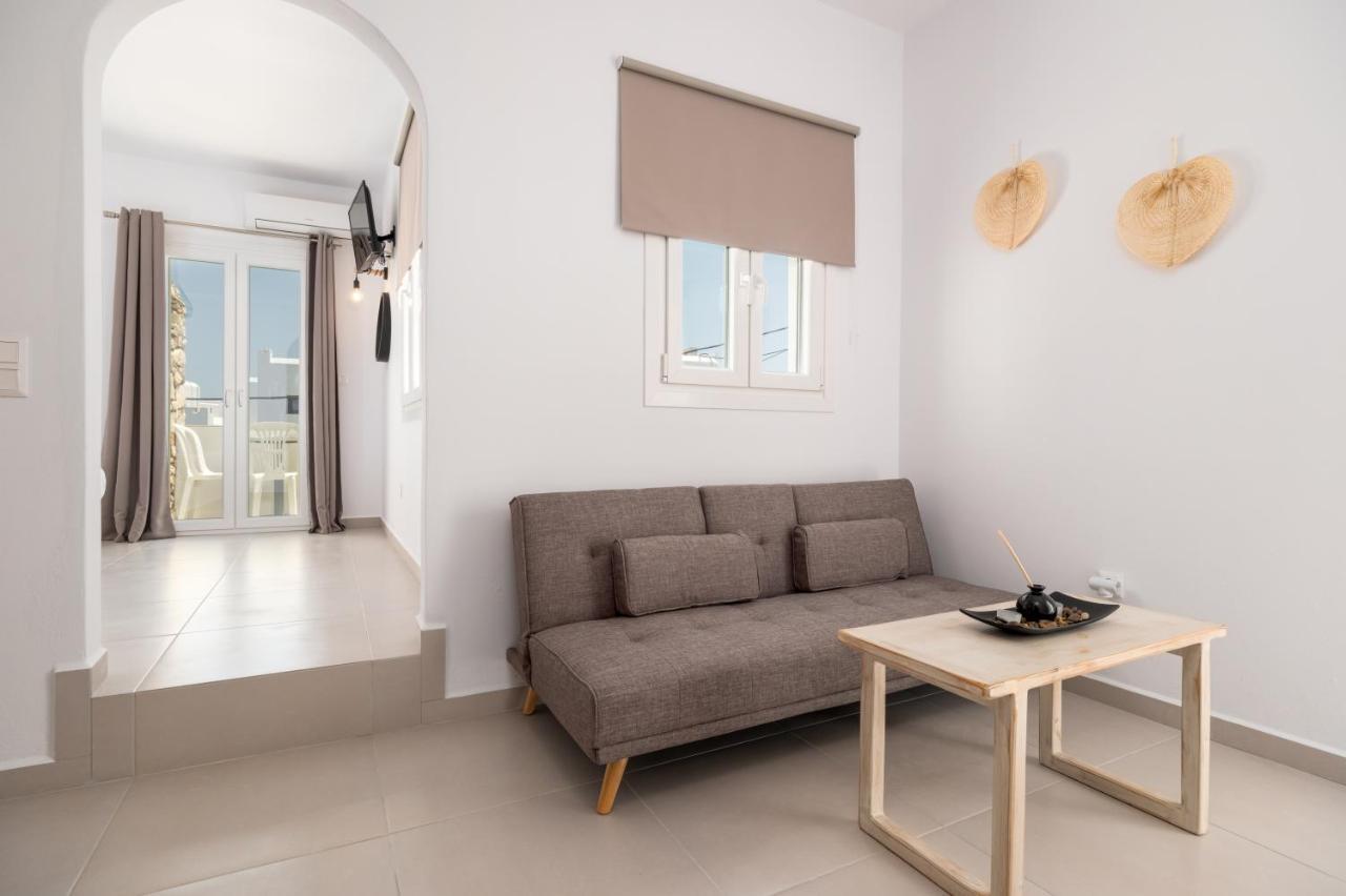 Althea Paros Aparthotel Náusza Kültér fotó